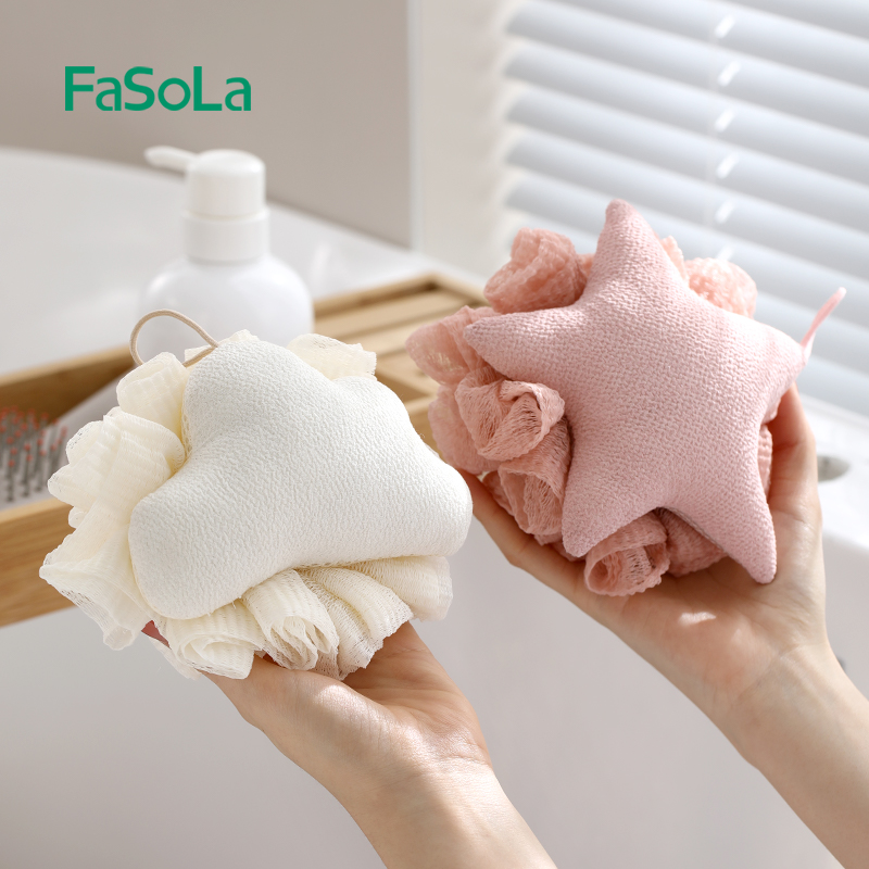 FaSoLa沐浴球高档起泡不散超柔软