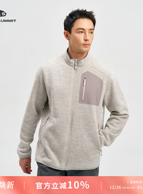 GRAY SUMMIT美国Polartec covert同款抓绒ptp软壳衣夹克男