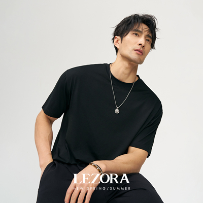 LEZORA黄金羊毛抗菌抑臭短袖T恤