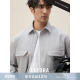 衬衫 男 工装 口袋长袖 限时特价 进口轻量斜纹面料