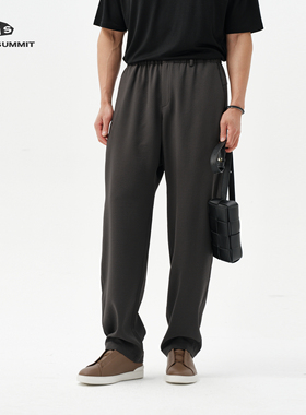 GRAY SUMMIT轻量透气gold*win同款！夏季薄款宽松直筒休闲裤男