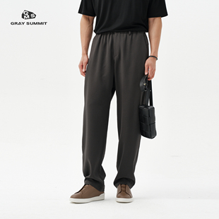 宽松直筒休闲裤 GRAY 男 薄款 夏季 SUMMIT轻量透气gold win同款