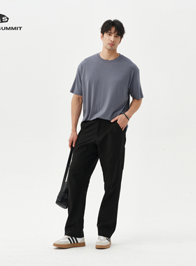 GRAY SUMMIT复古立裁cronin裤！sorona弹力帆布耐磨工装攀岩裤男