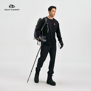 GRAY Steady双层复合澳洲羊毛 城市轻量易打理休闲裤 男 SUMMIT