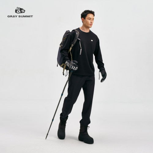 GRAYSUMMIT复合羊毛轻量休闲裤