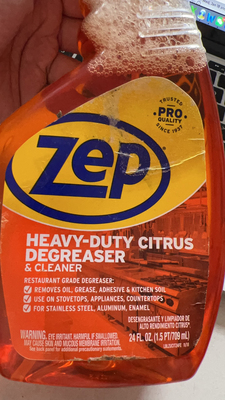 Zep Heavy-Duty Citrus Degreaser  Cleaner 强力柑橘脱脂清洁剂