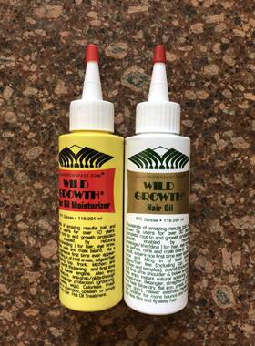 现货秒发美国原装正品 Wild Growth Hair Oil 4 Oz 发油 2款