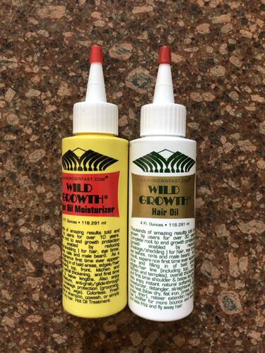现货秒发美国原装正品 Wild Growth Hair Oil 4 Oz 发油 2款
