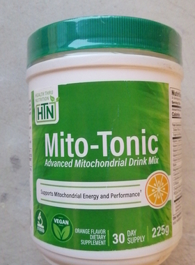 包邮MITO-TONIC Energy Drink-Mix 225克MitoTonic30天量现货