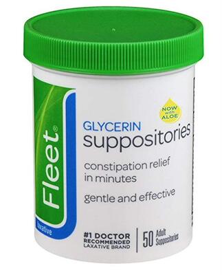 现货美国fleet甘油栓剂通便