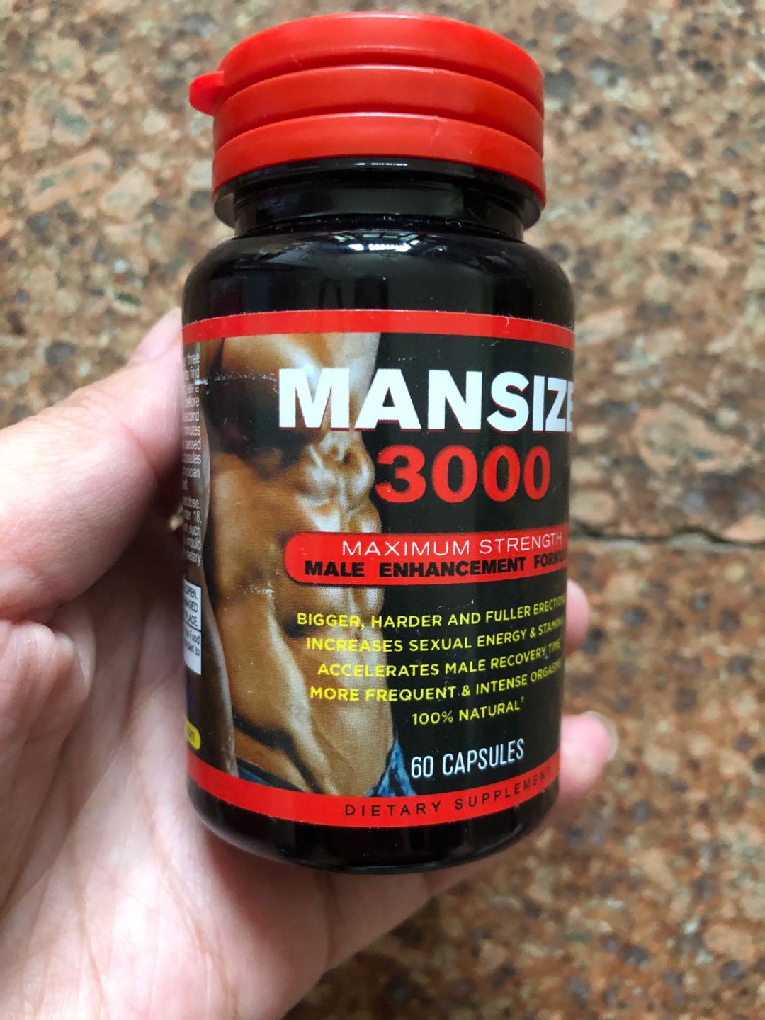 现货BIGGER PENIS Thicker Wider Longer Enlargement Capsules