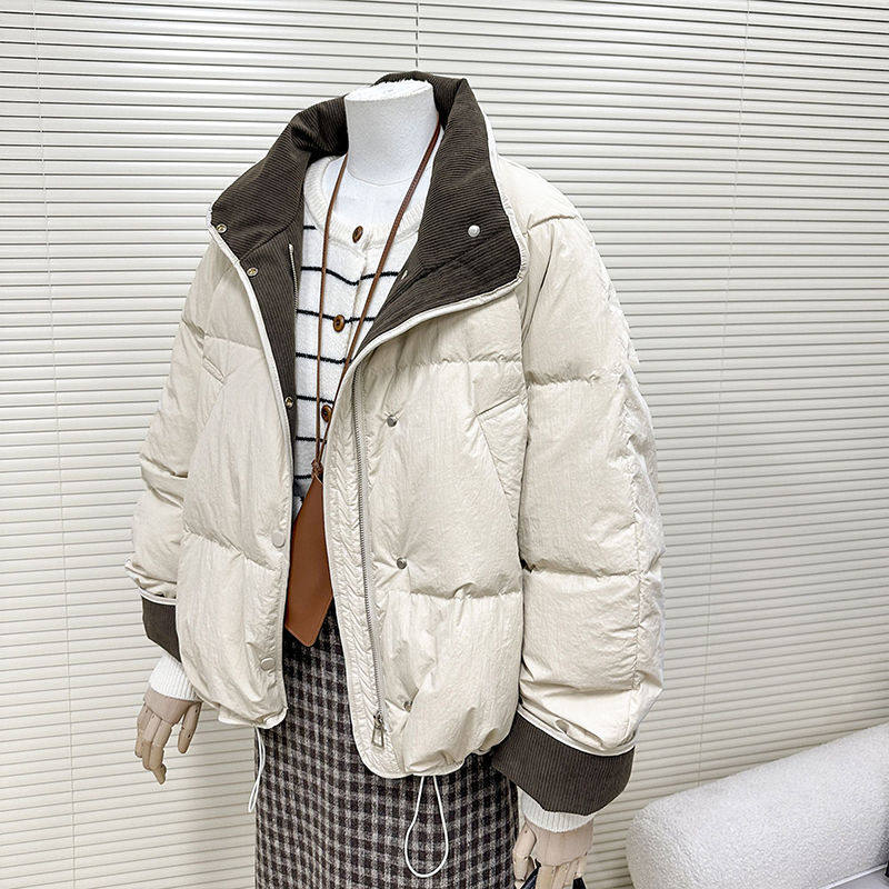 韩系立领粉色短款棉服女2026春季新款加厚保暖面包服小个子外套潮,女装/女士精品,棉衣/棉服,淘宝优惠券,粉丝福利购,淘宝优惠卷