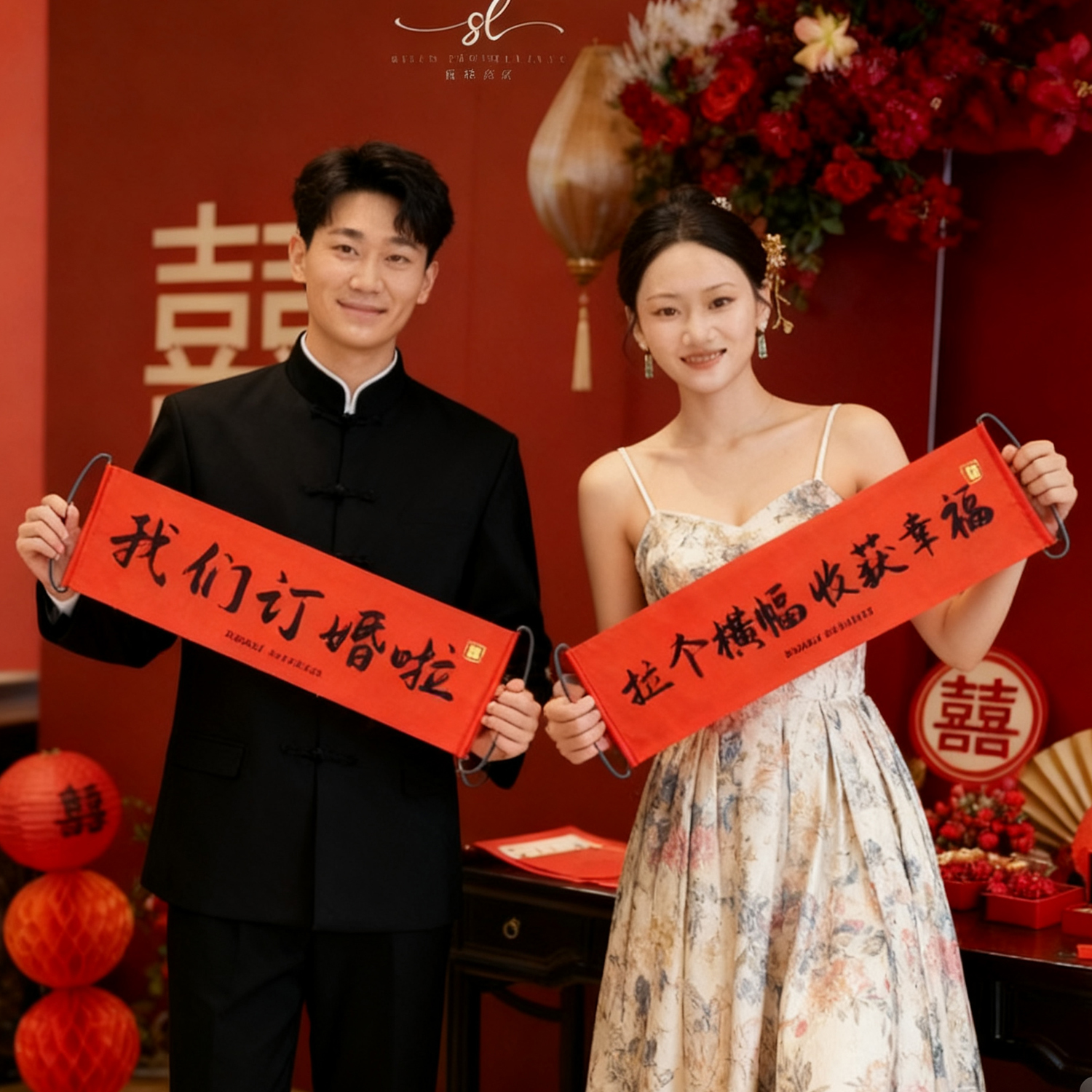 订婚领证拍照道具婚礼跟拍