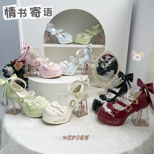原创设计lolita鞋圆头可爱百搭