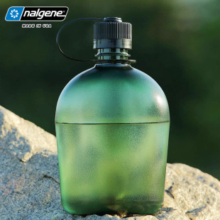 nalgene进口运动水杯大容量便携塑料户外夏tritan健身水壶1000ml