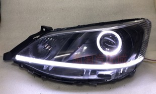 适用于NV200大灯总成改装LED双光透镜天使眼恶魔眼LED日行灯