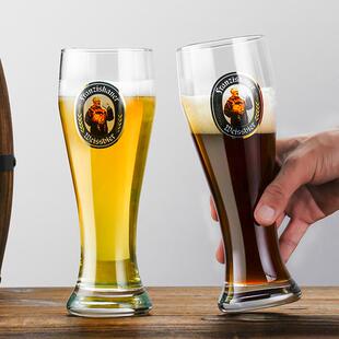 精酿啤酒杯家用套装英式IPA品脱杯比尔森黑啤白啤小麦啤酒杯大号
