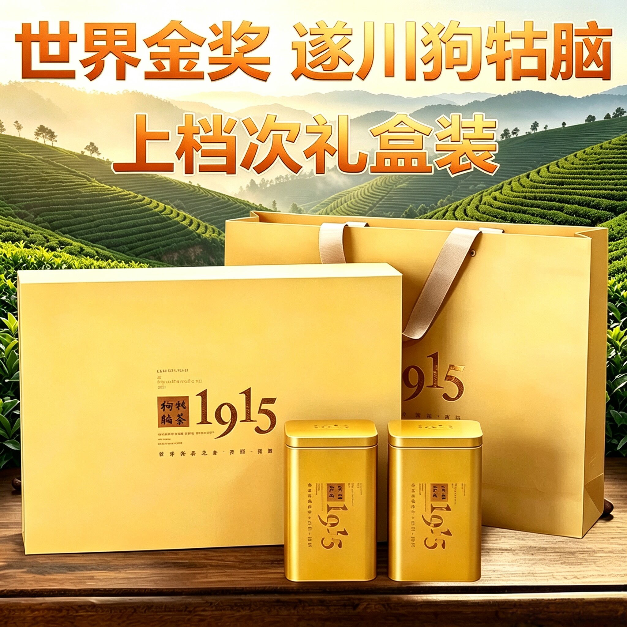 江西遂川狗牯脑茶特级250g礼盒装