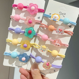 发圈女儿童发绳不伤发中大童扎马尾头绳学生小女孩扎头发皮筋发饰