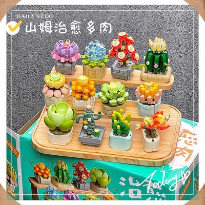 费米治愈多肉女孩子系列摆件