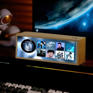 林俊杰周边同款专辑封面蓝牙音箱卧室桌面氛围小夜灯生日礼物摆件