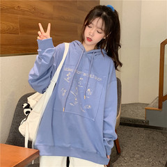 Japanese women's sweater loose Korean version lazy wind thin super fire top