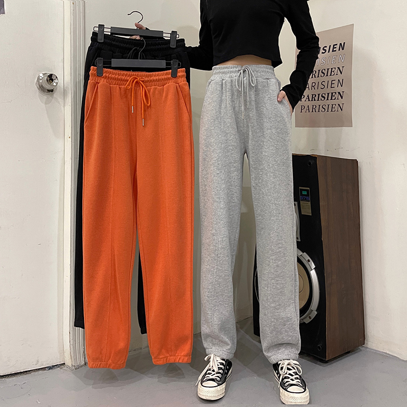 Women's casual pants new Korean Harem Pants high waist sports pants