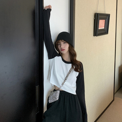 New long sleeve T-shirt for women in spring