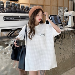 Real shot short sleeve T-shirt girl