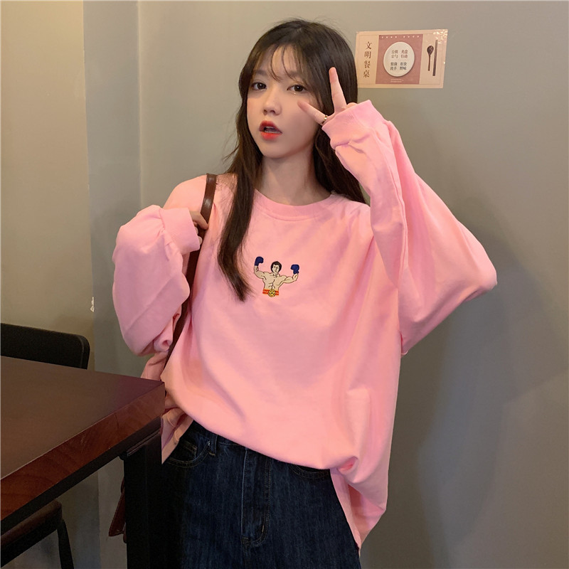 Real shooting of salt Hong Kong Style bodyguard women's loose Korean fashion lazy thin hoodless coat