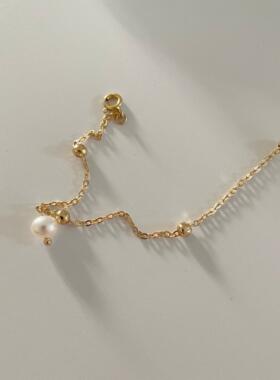 珍珠手链女轻奢小众设计感简约
