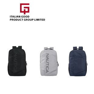 NAUTICA诺帝卡日常防水学生包双肩包通勤休闲户外运动百搭拉链