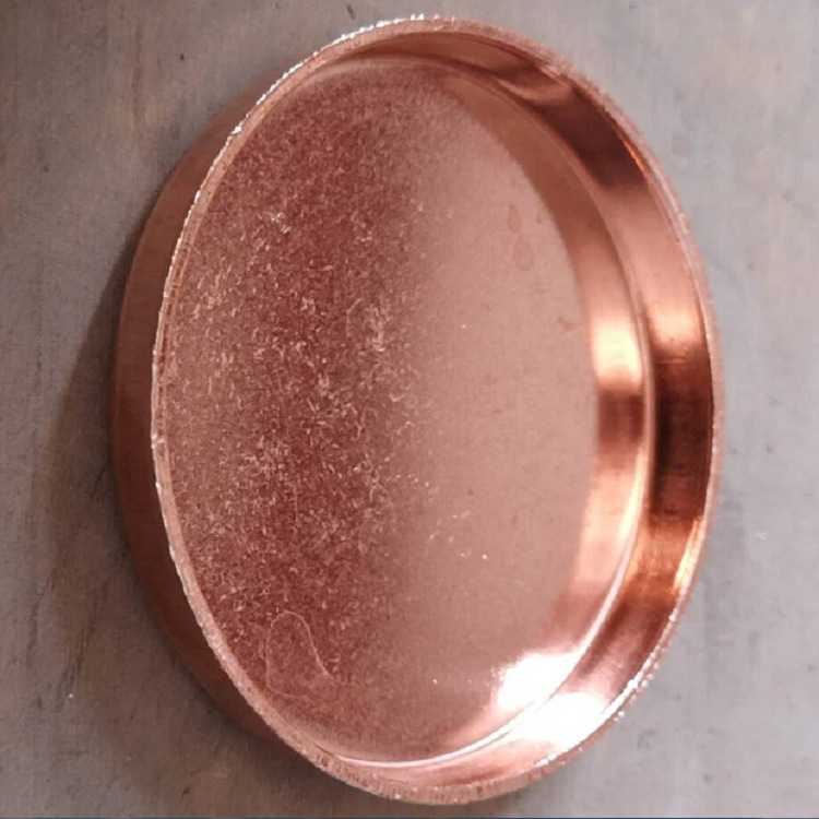 紫铜管件管帽 10~108空调水暖医疗管用紫铜堵头