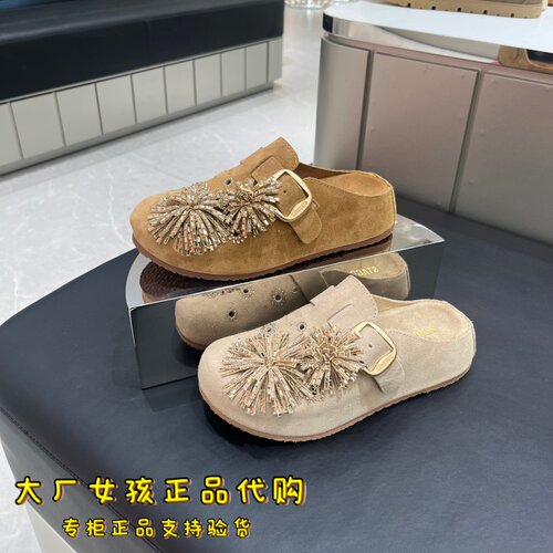 思加图复古勃肯鞋厚底增高凉拖鞋