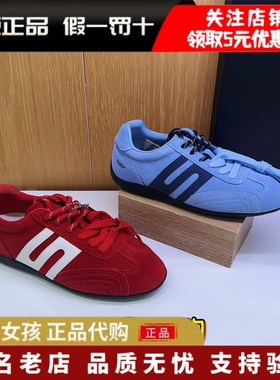 专柜正品百丽2025秋新款跑道方程式赛车鞋薄底德训鞋女鞋E2L1DCM5