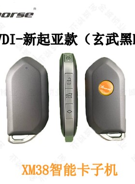 VVDI新款子机适用起亚款XM38智能卡玄武灰EV/珠光白EV智能卡XM38