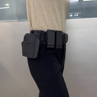 格洛克腰挂多功能包北青电手金伯弹夹套腰带套装 G26模立方M92 G17