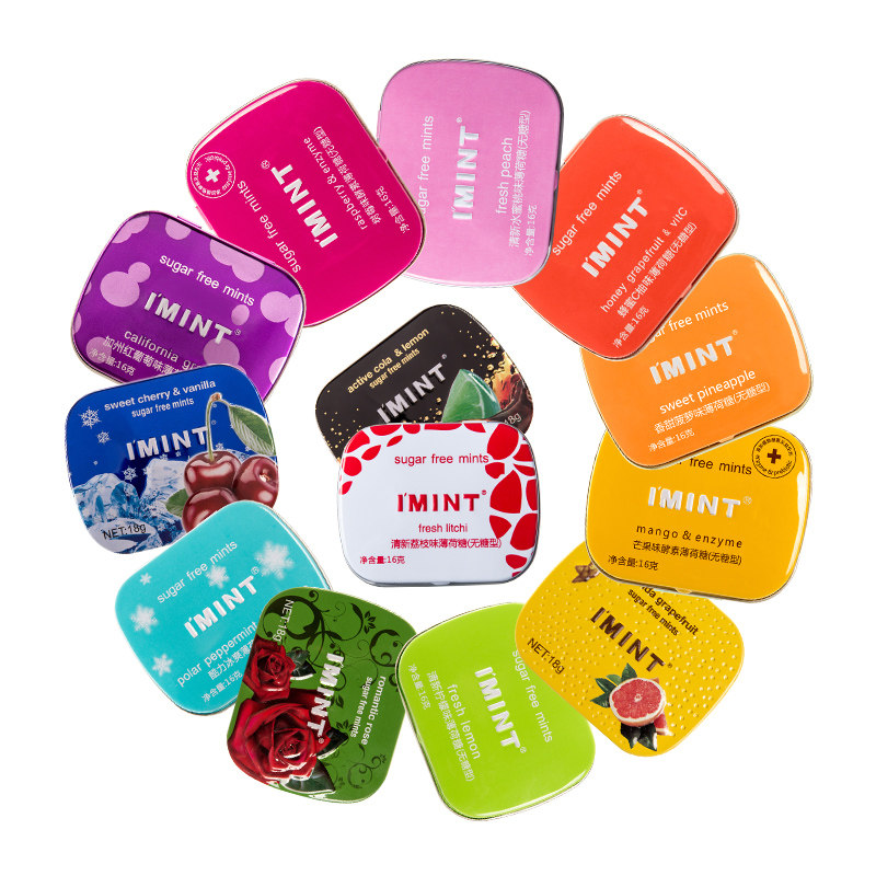 IMINT No sugar Mint Cool cool and refreshing fresh Chewing gum Kiss Appointment Fragrant Candy 6 snacksin the Snacks/Nuts/Specialty , Sweets and snacks/Jelly/Pudding , Candy  category - from Buy2taobao.com to provide professional Taobao agent buy service