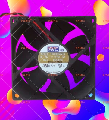 AVCDS08025B24U-10924V0.40A80258cm双滚珠变频器风扇