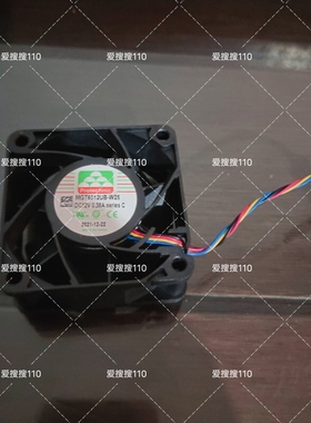 原装Protechnic永立6025加压双滚珠12V 0.38A PWM调速散热风扇6CM