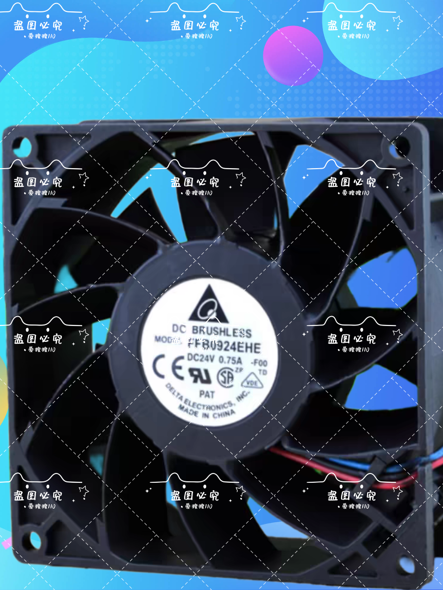 原装 FFB0924EHE 24V 0.75A 9038 9CM ABB 变频器 风扇