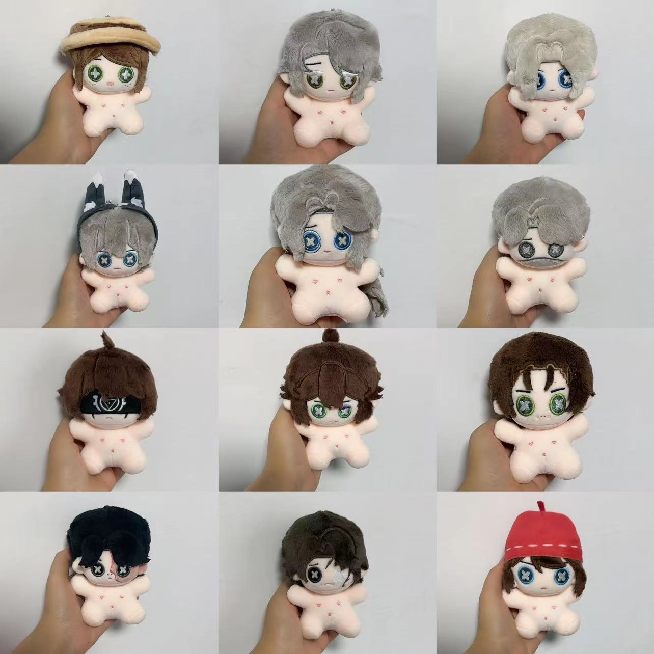 第五人格同人正版囚徒勘探员先知隐士佣兵软糖体棉花娃娃毛绒公仔