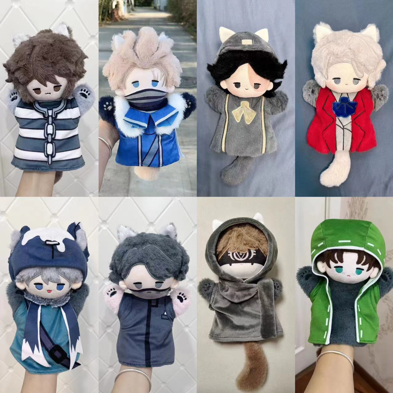 第五人格棉花娃娃手偶正版囚徒守夜作曲家勘探员入殓先知可爱指偶