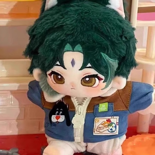 陆沉属性光与夜之恋陆沉20厘米棉花娃娃动漫周边公仔生日礼物可爱