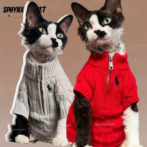SPHYNXPLANET无毛猫保暖毛衣