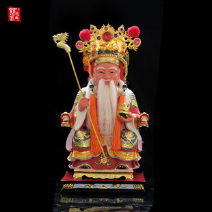 金箔精品玄天上帝帽财神妈祖福德正神天公神明帽天上圣母摆件