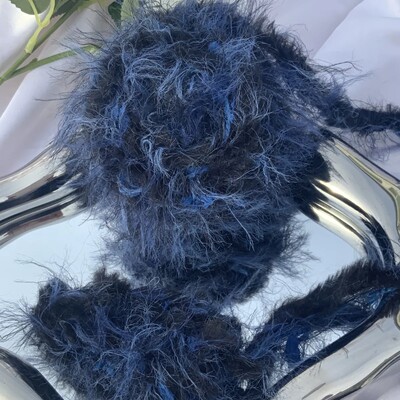 远峰|diy手编特色皮草线网红手混线毛线团ins风可编织