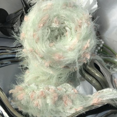 小猫爪爪|diy新款手编特色长毛网红手混线毛线团海马毛编织