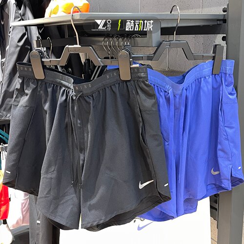 Nike耐克男速干透气跑步三分裤