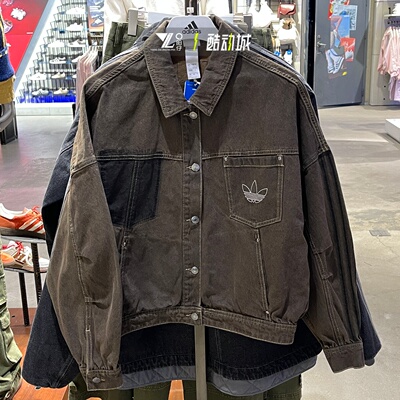 阿迪达斯三叶草女子牛仔外套